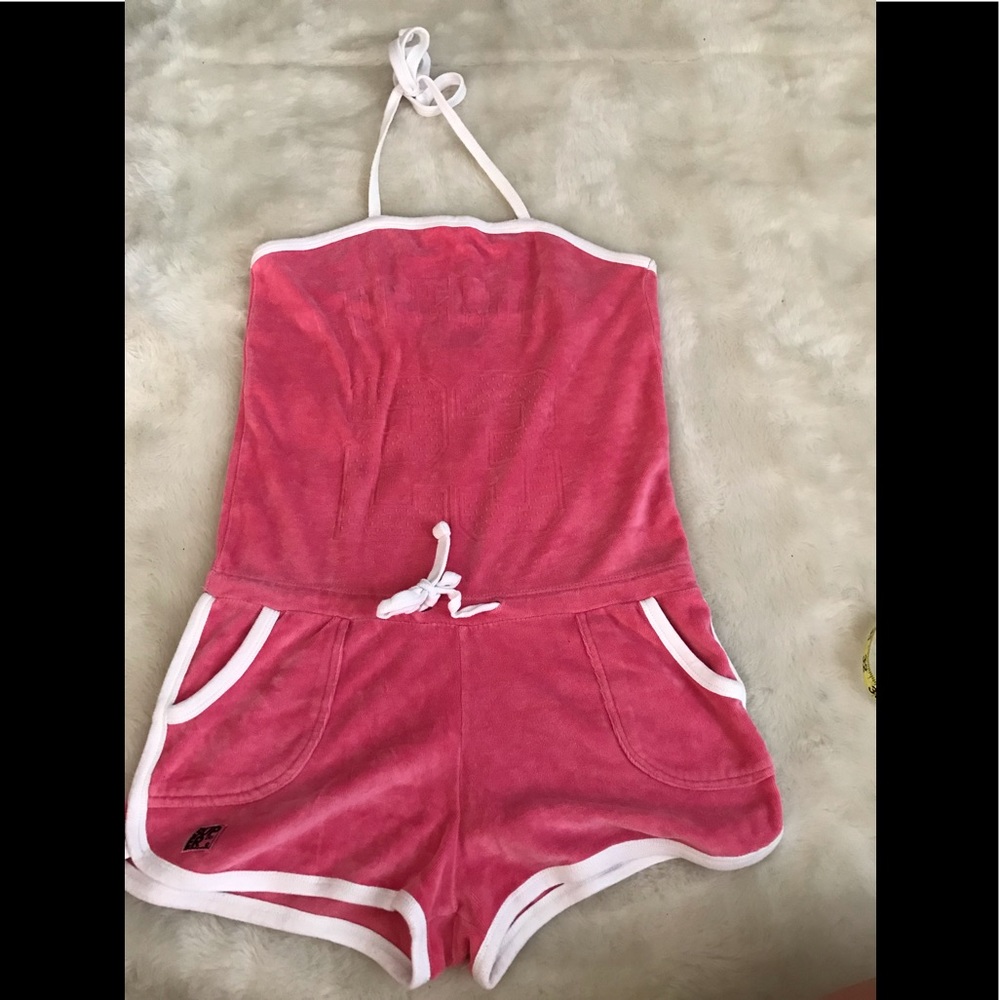 COPY - Superdry Pink 23 Terry Cloth Romper